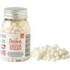 Decora 2081164 Confezione Da 100 G Perle Di Zucchero Maxi Bianco Brillante 7 Mm