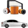 Generico Kit Tagliando 4 Filtri per BMW 3 320d 130 kw anno 2007 2010