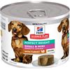Amicafarmacia Hill's Science Plan Perfect Weight Adult Small & Mini Tacchino Alimento Per Cani 200g