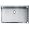 Franke BXX 110-68 - Lavello (Undermount Sink, rettangolare, acciaio inossidabile, acciaio inossidabile, rettangolare, 685 x 410 mm)