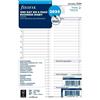 Filofax Diario giornaliero con appuntamenti 2024 per agenda ad anelli Filofax A5 - Inglese