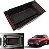 GAFAT Compatibile con Renault Austral/Espace 6/Rafale 2025 2026-2023 Contenitore Console Centrale, Austral E-Tech Hybrid 2024 Organizer per Braccioli, Vano Portaoggetti, Accessori Austral (Rosso)