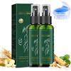 WRQNKAJT Korean Red Ginseng Spray Rigenerante Per Capelli,Siero Spray Per La Crescita Dei Capelli Allo Zenzero,Anti Hair Loss And Hair Regrowth (2pcs)