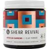 Shear Revival American Gardens - Argilla per capelli a fissazione forte, per uomo, finitura opaca, vegana, a base vegetale, fatto a mano con aloe e burro di karité