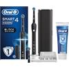 Oral-B Spazzolino Elettrico Ricaricabile Smart 4 4500 Nero, 2 Testine, 1 Custodia, 1 Spazzolino +1 Dentifricio Pro-Expert Protezione Professionale