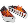 GFTIME Cesti a carbone Char-Basket per Weber 7403 Barbecue a carbone da 47,6 e 67 cm, cestello carbone per calore diretto e indiretto, 2 confezioni