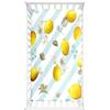 Odot Lenzuolo con Angoli per Lettino Bambino, Motivo Frutta Lenzuola Carrozzina Lenzuola da Lettino Neonato Morbido Lenzuola per Culla per Bambine e Ragazzi (Strisce blu,80x160cm)