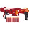 Hasbro Nerf B1269EU4 - Arma Giocattolo Mega RotoFury Blaster, Arancione/Rosso