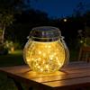 XVZ Lanterne Da Esterno, XVZ IP65 Impermeabili Lampade Solari Sospese in vetro sferico per Giardini, Cortili, Alberi, Verande, Gazebo, Terrazze (luce calda)
