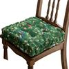 Surwin Cuscino Quadrato, Fiori Uccelli 40x40cm Cuscino Meditazione Materasso da Pavimento Cuscini per Esterno Cuscino Yoga per Soggiorno, Camera da Letto, Patio e Altro (Verde)