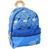 mybagstory - Zaino - Batman - Blu - Bambino - Scuola - Scuola - Scuola materna - Presepe - Borsa da bambino - Taglia 28 cm - Spalline regolabili - Idea Regalo, blu