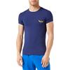 Emporio Armani Underwear T-Shirt Rainbow, T-Shirt, Uomo, Blu (Patriot Blue), M