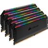 Corsair CMT32GX4M4C3200C16 Memoria per Desktop, Nero, 4 x 8 gb