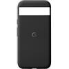 Google Cover per Pixel 8a, Silicone resistente e antimacchia, Cover per smartphone Android, Nero ossidiana