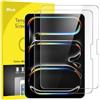 JETech Pellicola Protettiva per iPad Pro 11 Pollici M5/M4 (2025/2024), 9H Vetro Temperato Film, HD Chiaro, Pacco da 2