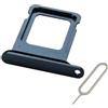 MMOBIEL Vassoio Porta Scheda SIM Compatibile con iPhone 12 Pro/12 Pro Max - Sostituzione Supporto Scheda SIM - Porta SIM - Incl. Estrattore SIM e Anello di Gomma Impermeabile - Blu