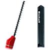 Einhell Tagliasiepi a batteria per GE LC 18 Li T (lunghezza di taglio 40 cm, 1.700 tagli/min., Metal Gear, Coltelli in Acciaio lasergeschnittenem e diamantgeschliffenem, incl. stabile)