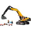 LEGO Escavatore da cantiere giallo