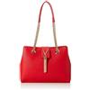 Valentino by Mario Divina Sa - Borse a spalla Donna, Rosso, 9x30.5x22.5 cm (B x H T)