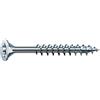 Spax T-STAR plus 0/1050/1/ 5,0/100/01 - Vite universale con testa svasata, 4CUT, filettatura parziale, lucida zincata tramite galvanizzazione, Zincato, 5,0 x 100 mm