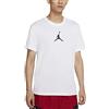 NIKE CW5190-102 M J Jumpman DF SS Crew T-Shirt Uomo White/Black Taglia M