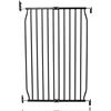 Safetots Cancelletto per Bambini Eco Extra Alto con Fissaggio a Vite, Nero, 70cm - 80cm, Cancelletto di Sicurezza per Bambini, Barriera di Sicurezza con Fissaggio a Vite