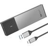 SAN ZANG MASTER Alloggiamento M.2 NVMe SSD Con Trasmissione da 10 Gbps - Adattatore USB 3.2 per 2230 2242 2260 2280 PCIe M-Key & M+B Key (Digitare da C ad A)
