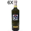 (6 BOTTIGLIE) Pernod Ricards - Pastis de Marsille 51 - 100cl