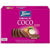 Tirma Biscotti al Cocco Ricoperti di Cioccolato al Latte | Biscotti Morbidi e Croccanti | Da Servire Anche Come Dessert | Biscotti senza Uova | Confezione da 200gr, 6x33gr