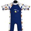 Splash About Muta da Sole e Mare per Bambini, One Piece Swimsuit Boy's, Tug Boats, 2-4 Anni