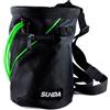 Sukoa Sports Sukoa - Borsa per gesso per arrampicata su roccia, secchiello per gessetti bouldering con cintura a clip rapida e 2 grandi tasche con cerniera, attrezzatura per arrampicata su roccia (blu)