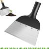 AHYDFSR Pala da Giardino Multifunzionale,Pala per Pulizia,guanti da giardinaggio,pala da neve,Strumento per Diserbo da Giardino in Metallo Resistente,Pala da Giardinaggio,per Rimozione Ghiaccio,Muschio, 23cm