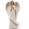 Hodao Statua di angelo in preghiera in resina, 22,6 cm, per regali, decorazione per la casa, in preghiera commemorativa, personaggi squisitamente intagliati e dipinti a mano (preghiera)