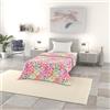 Italian Bed Linen Trapuntino Estivo Linea BASIC Made in Italy Copriletto Stampato in Morbida Microfibra - Trapunta Primavera Estate Mezza Stagione - Spring, Singolo 160x240cm