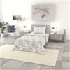 Italian Bed Linen Trapuntino Estivo Linea BASIC Made in Italy Copriletto Stampato in Morbida Microfibra - Trapunta Primavera Estate Mezza Stagione - Flor, Singolo 160x240cm