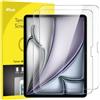 JETech Pellicola Protettiva per iPad Air 13 Pollici M4/M3/M2 (2026/2025/2024), 9H Vetro Temperato Film, HD Chiaro, Pacco da 2
