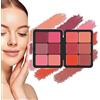 Hualabo Concealer Palette,12 Colors Makeup Cream Blush Palette,Concealer Foundation Palette,Long-Wearing Full Coverage Makeup for All Skin Types (2#, 12cm)