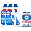 Napisan Kit Lavatrice, Detersivo Lavatrice Liquido Igienizzante Classico - 69 Lavaggi, 1 Cura Lavatrice Disinfettante da 250ml.