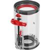 RUKHOOL V11V15 Contenitore Serbatoio Per Dyson V11 V15 SV14 SV17 SV15 SV22 Ricambi Cestello Polvere Rifiuti Accessori Contenitori Cestino Pattumiera Guarnizione Cilindro Ricambio No.970050-01 e 965443-01