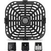 GCQ Accessori per Friggitrice ad Aria Istantanea Vortex 6 in 1 6 QT Gourmia GAF735 6 QT Air Fryer, Original Air Fryer Sostituzione Vassoio Grill Pan Piatto Crisper Piatto Rack Parti