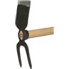 SIENA GARDEN - Zappa da Giardino a 2 Denti, con Manico in Legno di Frassino, 135 cm, FSC 100%