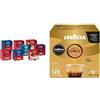 Lavazza, A Modo Mio, 128 Capsule Caffè Gusti Assortiti, 8 Confezioni da 16 Capsule, 2 x Crema e Gusto & Espresso A Modo Mio Qualità Oro Sinfonia Perfetta, 128 Capsule Caffè