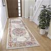 HANSE Home Maderno Tappeto orientale classico a trama fitta con ornamenti vintage morbido pelo corto per camera da letto, sala da pranzo, soggiorno, corridoio, crema, 80 x 240 cm
