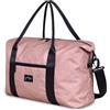 Jadyn Lola Borsa da viaggio, borsone da weekend/notte, borsa da palestra per donna e uomo, Taglia unica