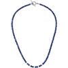 GAVU Collana Pietre Naturali Uomo Donna, Collana Lapislazzuli Uomo Donna con Chiusura T-Bar 60cm