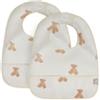 Jollein Set di 2 bavaglini impermeabili