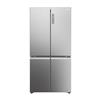 Haier - Frigorifero 4 Porte Hcr79f19enmm Classe E 646 Lt-platino, Acciaio Inossidabile