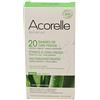 Yumi Bio Shop Acorelle - Strisce Depilatorie a freddo con Aloe Vera -Viso - Ipoallergeniche - Con crema lenitiva inclusa