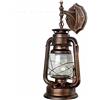 Frederimo Lanterna vintage retrò | Lampada da parete industriale luce decorativa | Lampada da parete | Lampada da parete per esterni | Lampada da parete decorazione per la casa