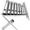 JinPhon Set di 10 chiavi a candela da 6 a 22 mm, chiavi a tubo, chiavi tubolari per avvitare la candela, smontaggio/montaggio di rubinetti e miscelatori